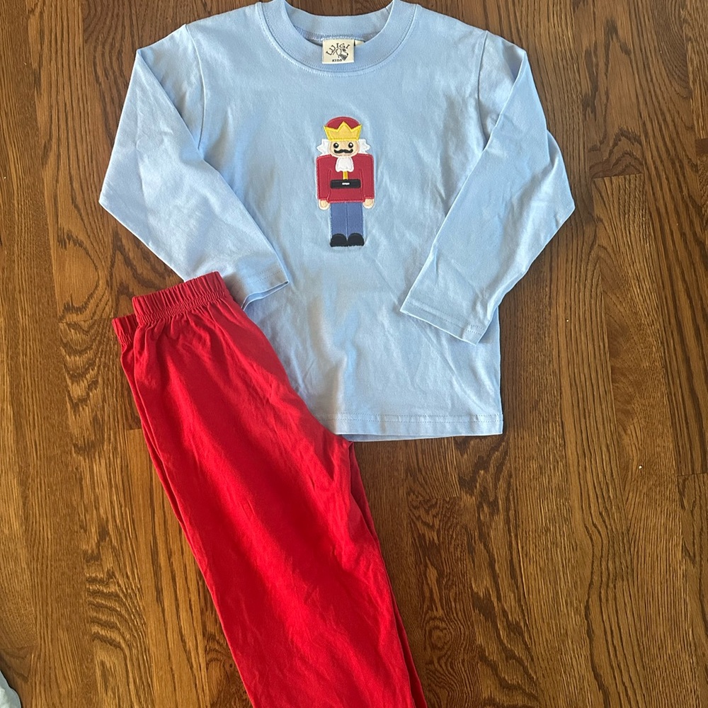 Kids Nutcracker Matching Set - Blue and Red